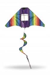  Színes Sárkány 148 x 76 CM Játék Sárkány Ajándék Gyerekeknek 4+ (LATAWIEC KOLOROWY 148 x 76 CM LATAWIEC)