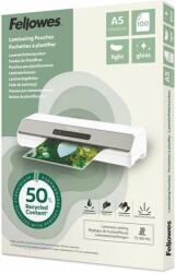 Fellowes Meleglamináló fólia, 80 mikron, A5, fényes, 100 db, FELLOWES Light (100143440) - fodicoaruhaz