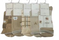 Aura Via Női zokni Aura via pamut Nyomásmentes Bézs Mackók 38-41 5pár