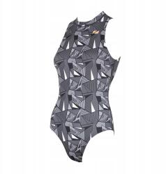 Zone3 Női egyrészes úszóruha ZONE3 Ows Renew High Neck black/30