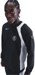 Nike Мъжка блуза Nike Chelsea T90 Crew Sweater Mens - Black/Silver