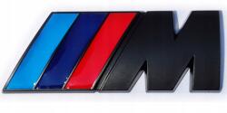BMW OE bmw m power matrica sárvédőre fekete villanó embléma 45x15mm vinil minőség