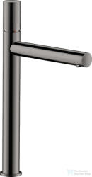 Hansgrohe AXOR UNO 260 magasított mosdócsaptelep Zero fogantyúval, nem zárható leeresztővel, polírozott fekete króm 45004330 (45004330)