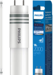 Philips LED fénycső T8 G13 18W = 36W 2000lm 4000K Semleges 240° 120cm Univerzális Nagy Fényerejű Philips (8720169309425)