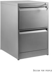 UNIQUE XD-001-2D irattartó szekrény, konténer - szürke