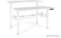 UNIQUE ACTIVE II Állítható magasságú elektromos asztal, függetlenül állítható, dupla asztallapos