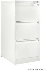 UNIQUE XD-001-3D irattartó szekrény, konténer - fehér