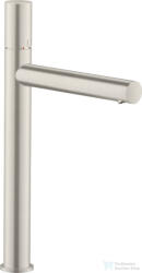 Hansgrohe AXOR UNO 260 magasított mosdócsaptelep Zero fogantyúval, nem zárható leeresztővel, rozsdamentes acél hatású 45004800 (45004800)
