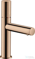 Hansgrohe AXOR UNO 110 mosdó csaptelep Zero fogantyúval, nem zárható leeresztővel, polírozott vörös arany hatású 45002300 (45002300)
