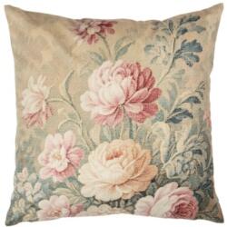 Clayre & Eef Antik rózsás párnahuzat 45x45cm