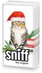 PPD Christmas Kitty papírzsebkendő 10db-os