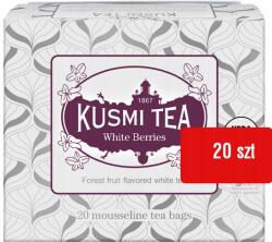 Kusmi Tea White Berries fehér tea filteres Kusmi Tea erdei gyümölcsökkel 20 db