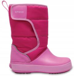 Crocs Hótaposó Crocs Lodgepoint Snow Boot Kids 32, 5 j1 Candy Pink/Party Pink (2046606LR)