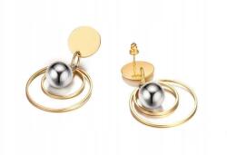 Trusky Arany Fülbevaló Geometrikus Divatos acél