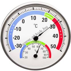 Technoline WA 3050 kör alakú thermo-higrométer komfort zónával