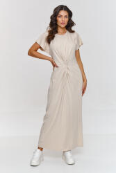 Makadamia Maxi ruha átfedéssel a deréknál M878 | világos bézs