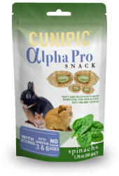 CUNIPIC Alpha Pro Snack - Spinach - Spenótos 50g