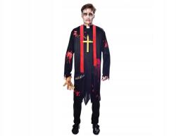 Amscan Zombi pap jelmez férfiaknak XL Halloween nyaklánc kereszttel Amscan (9902701)