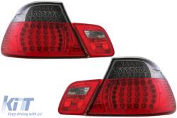 KITT Lightning LED hátsó lámpák BMW 3 Series E46 Coupe 2D (1998-2003) piros/fekete (RB20LRB)