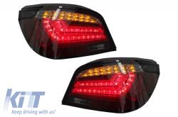 KITT Lightning Hátsó lámpa LED fénysor BMW 5 E60 (2003-2007) modellekhez, piros/fehér (TLBME60)