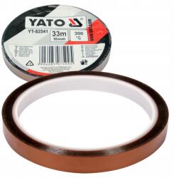 TOYA Kapton szalag 10 mm x 33 m, hőálló Yato YT-82541 (YT-82541)