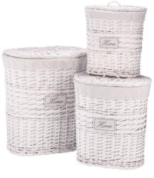 AdTrend Set 3 cosuri rufe 33 x 23 x 40, 41 x 29, 5 x 48, 49 x 37 x 58 cm (102730)