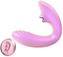 Tracy's Dog OG Lick - G-pont vibrátor és csiklóizgató (pink) - sexshopcenter