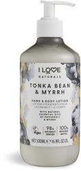 I Love Cosmetics Lotiune de maini si corp Tonka Bean Myrrh, 500ml, I Love Cosmetics
