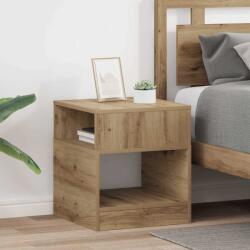 vidaXL Крайна масичка 2 бр. Дъб 40, 5 x 40 x 45 см Инженерна дървесина (890927)