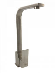 Mixxus Baterie bucatarie MIXXUS KUB-011 din otel inoxidabil, Monocomanda, Racorduri incluse (etf-8489)