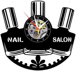  SALON MANICHIURA-ceas de perete (personalizabil)