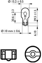 Philips 12067CP Bec, lumini de stationare