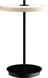 UMAGE Lampă de masă wireless Asteria Move alb sidefat cu bază neagră (2541)
