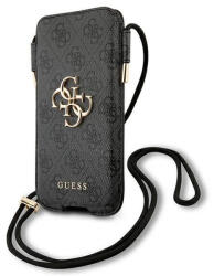 GUESS Universal 4G Pouch Script Logo max 6.7" táska (GUHCP12L4GPSGR) szürke