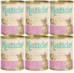 Katido Turkey & duck 6x400 g