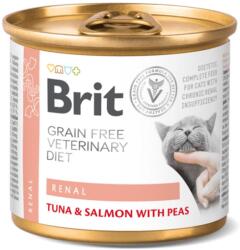 Brit Veterinary Diet Renal tuna, salmon & pea 12x200 g