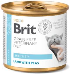 Brit Grain Free Veterinary Diet Obesity lamb & pea 12x200 g