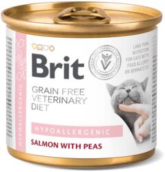Brit Grain Free Veterinary Diet Hypoallergenic salmon & pea 12x200 g