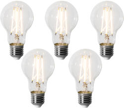 LUEDD 5 darabos E27 dimmelhető LED izzókészlet A60 6W 700 lm 2200K (03198)