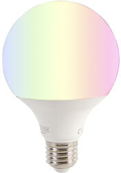 LUEDD Okos E27 szabályozható LED izzó G95 11W 900lm 2200-4000K RGB (02506)