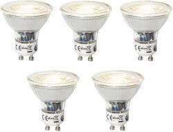 LUEDD 5 darabos GU10 dimmelhető LED izzókészlet 7W 600 lm 4000K (03140)