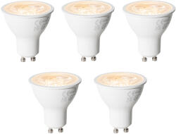 LUEDD 5 darabos GU10 3 lépésben dimmelhető LED izzó készlet 6W 430 lm 2000 - 6000K (03146)