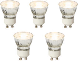 LUEDD 5 darabos GU10 dimmelhető LED izzókészlet 35mm 4W 200 lm 2700K (03084)