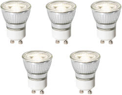 LUEDD 5 darabos GU10 dimmelhető LED izzó készlet 35mm 4W 230 lm 4000K (03194)