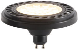 LUEDD GU10 Dimmelhető LED AR111 Fekete 8W 600lm 2700K (02480)