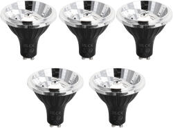 LUEDD 5 darabos GU10 dimmelhető LED izzó készlet 70mm 6.5W 600LM 4000K (03120)