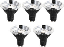 LUEDD 5 db GU10 Dimmerel szabályozható LED izzó 70mm 6.5W 600LM 3000K (03119)