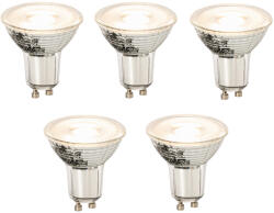 LUEDD 5 db GU10 dimmelhető LED izzó szett 8W 660lm 3000K (03080)