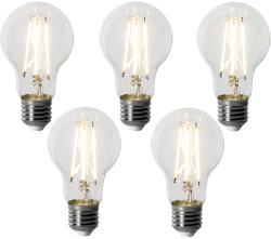 LUEDD 5 darabos E27 dimmelhető LED izzókészlet A60 6W 500 lm 3000K (03199)