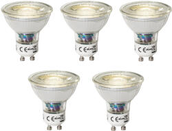 LUEDD 5 darabos GU10 dimmelhető LED izzókészlet 3W 200 lm 4000K (03134)